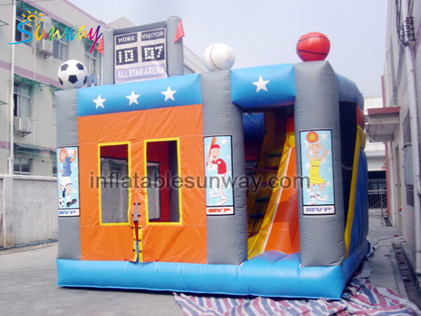 Inflatable obstacle game-10